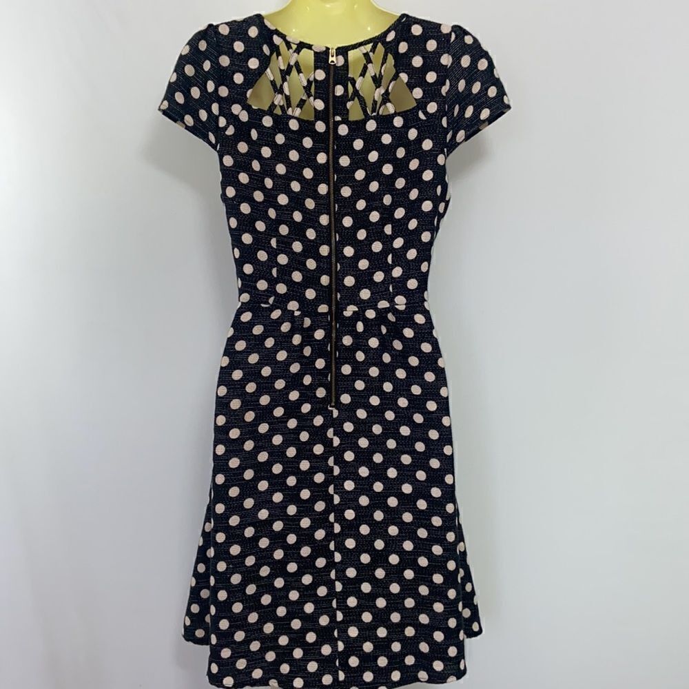 Anthropologie Dress Maeve “Nicola” Dot Nwot Sz 4 - Picture 7 of 8
